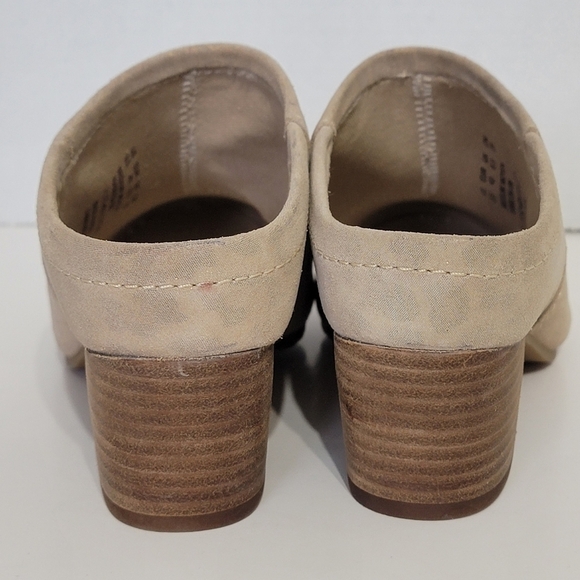 Hush Puppies Leopard Suede Mules - Picture 4 of 7